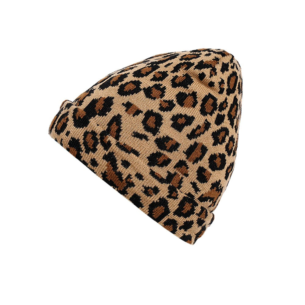 Leopard Beanie
