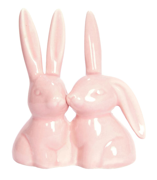 Pink Bunny Rabbit Ring Holder