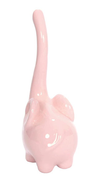 Pink Elephant Ring Holder