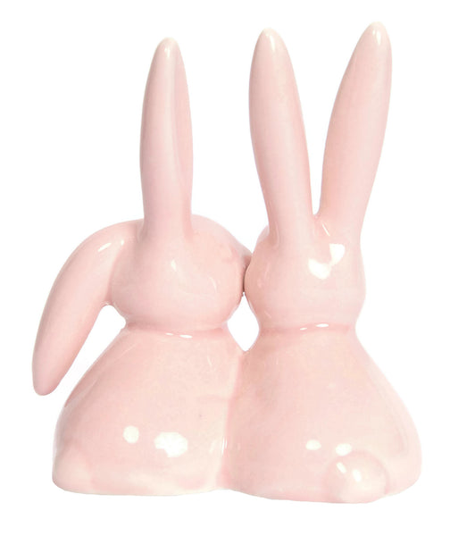 Pink Bunny Rabbit Ring Holder