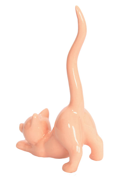 Coral Cat Ring Holder