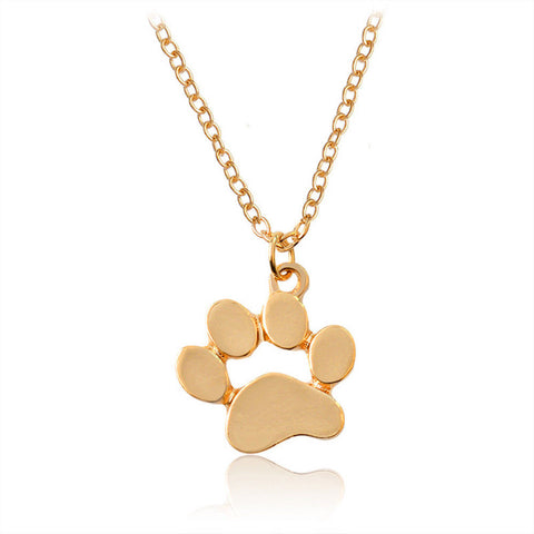 Paw Print Necklace