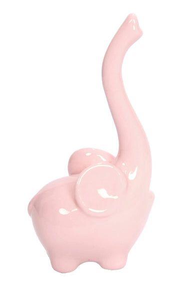 Pink Elephant Ring Holder