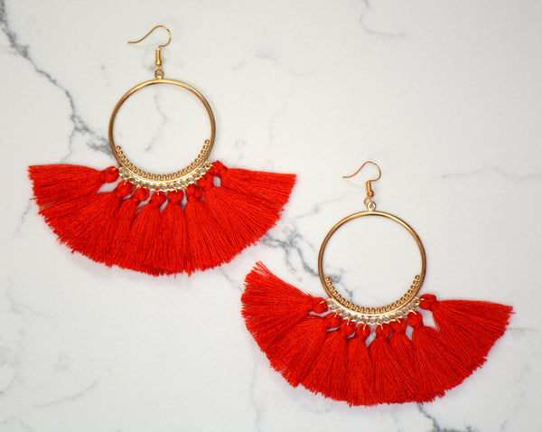 Layla Tassel Earrings