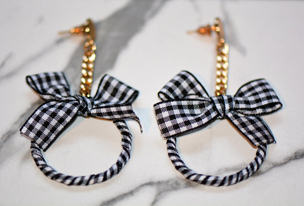 Skylar Plaid Earrings