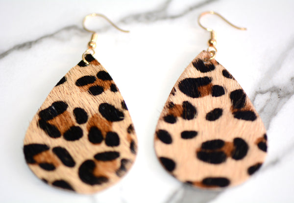 Eva Leopard Earrings