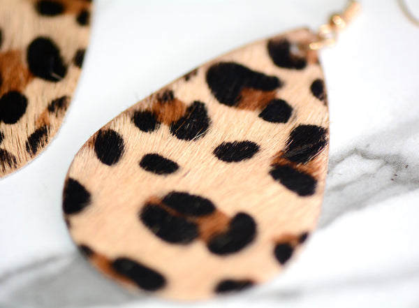 Eva Leopard Earrings